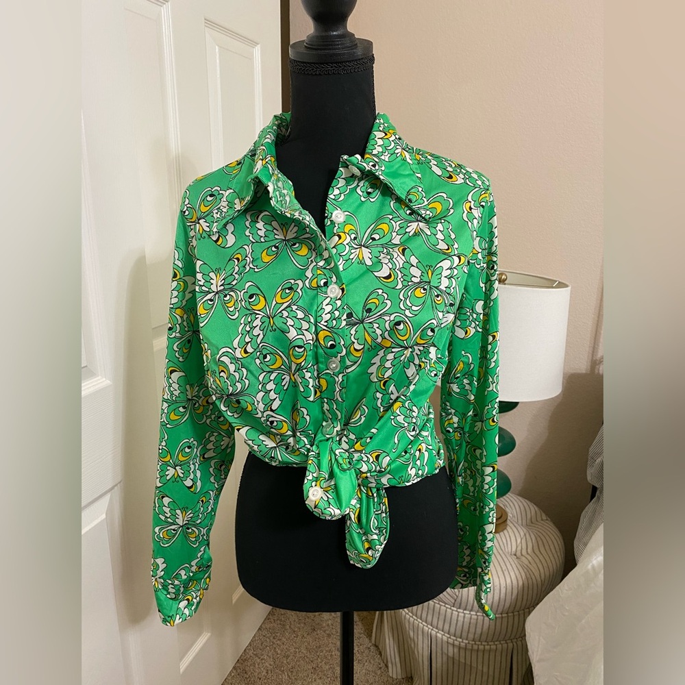 Vintage JCPENNEY floral shirt